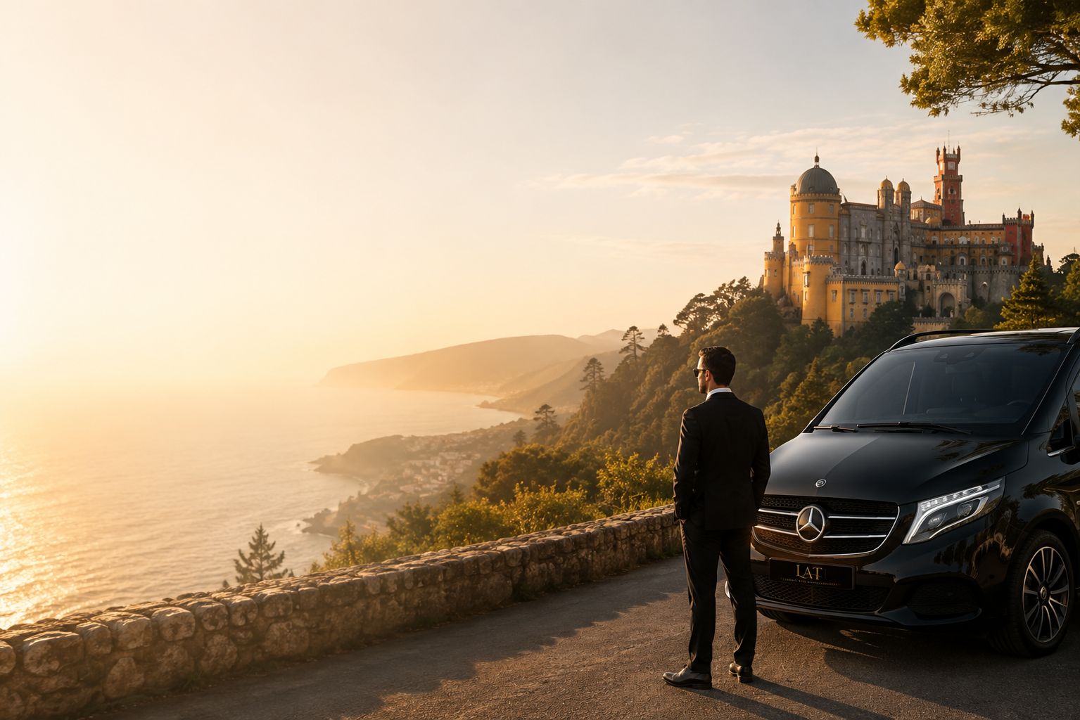 Mercedes airport transfer in Lisbon